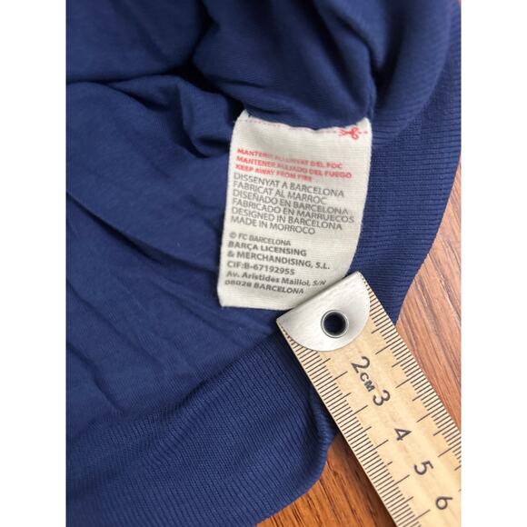 FC Barcelona 2019/20 Anthem Jacket Blue Red- Soccer Full Zip Women's Small- EUC - Picture 7 of 8